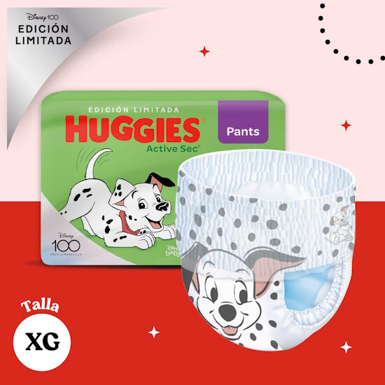 Pantaloncitos Huggies Active Sec Xtra-Flex XG, 64 uds. (Edición Limitada)